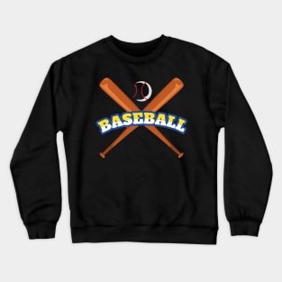 Baseball Cross Crewneck Sweatshirt